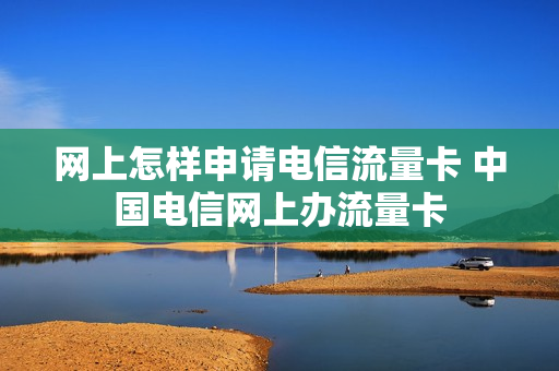 网上怎样申请电信流量卡 中国电信网上办流量卡
