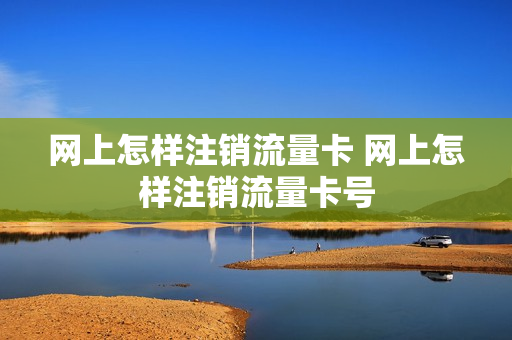 网上怎样注销流量卡 网上怎样注销流量卡号