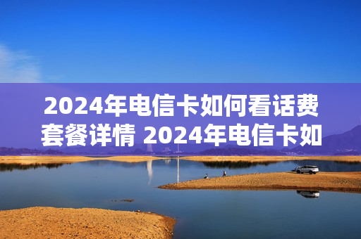 2024年电信卡如何看话费套餐详情 2024年电信卡如何看话费套餐详情信息