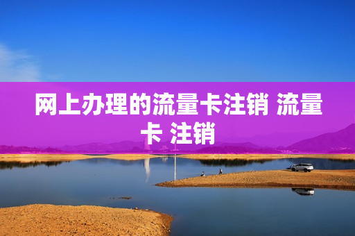 网上办理的流量卡注销 流量卡 注销