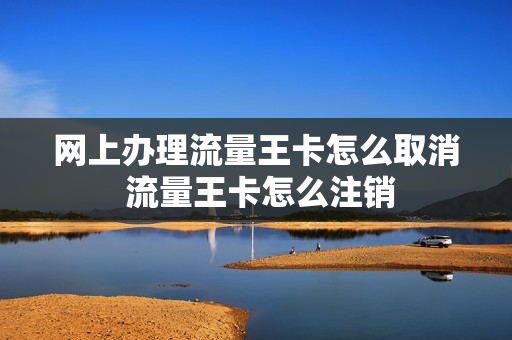 网上办理流量王卡怎么取消 流量王卡怎么注销