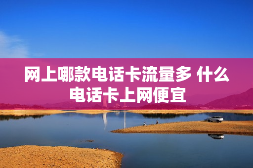 网上哪款电话卡流量多 什么电话卡上网便宜