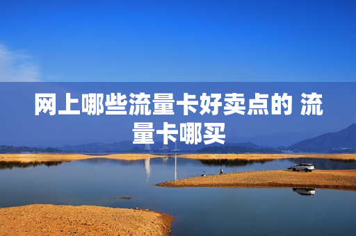 网上哪些流量卡好卖点的 流量卡哪买