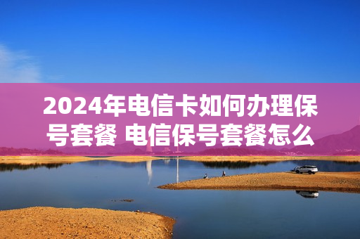 2024年电信卡如何办理保号套餐 电信保号套餐怎么办理2020