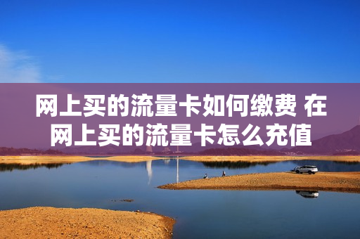 网上买的流量卡如何缴费 在网上买的流量卡怎么充值