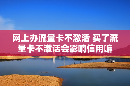 网上办流量卡不激活 买了流量卡不激活会影响信用嘛