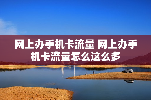 网上办手机卡流量 网上办手机卡流量怎么这么多