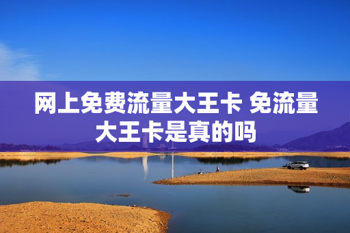网上免费流量大王卡 免流量大王卡是真的吗