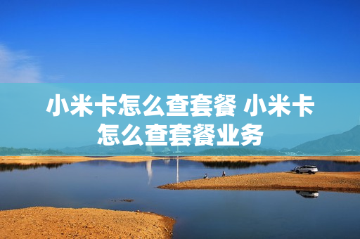 小米卡怎么查套餐 小米卡怎么查套餐业务