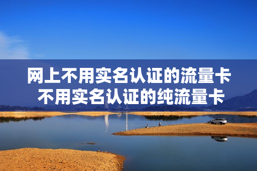 网上不用实名认证的流量卡 不用实名认证的纯流量卡