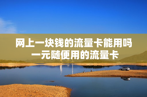 网上一块钱的流量卡能用吗 一元随便用的流量卡