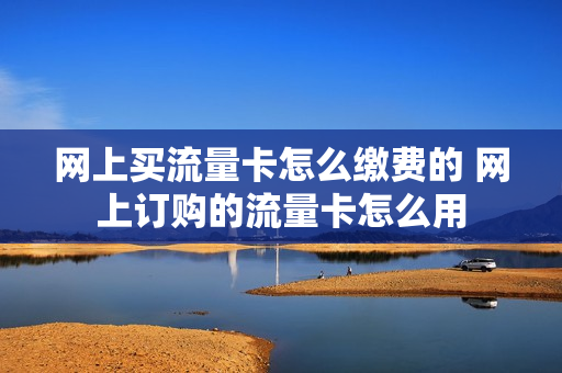 网上买流量卡怎么缴费的 网上订购的流量卡怎么用