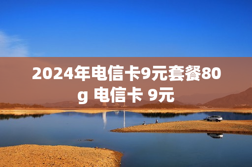 2024年电信卡9元套餐80g 电信卡 9元