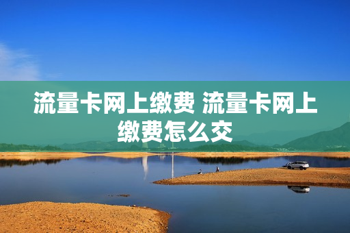 流量卡网上缴费 流量卡网上缴费怎么交