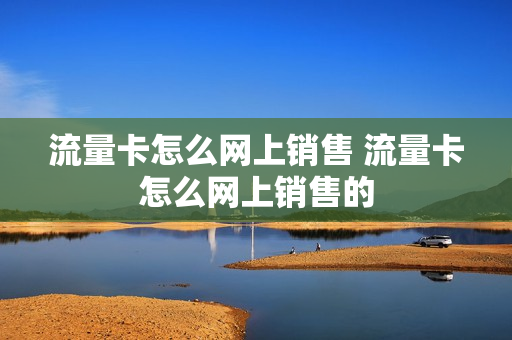 流量卡怎么网上销售 流量卡怎么网上销售的