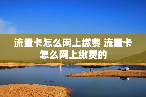 流量卡怎么网上缴费 流量卡怎么网上缴费的