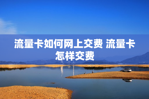 流量卡如何网上交费 流量卡怎样交费
