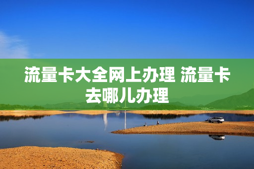 流量卡大全网上办理 流量卡去哪儿办理