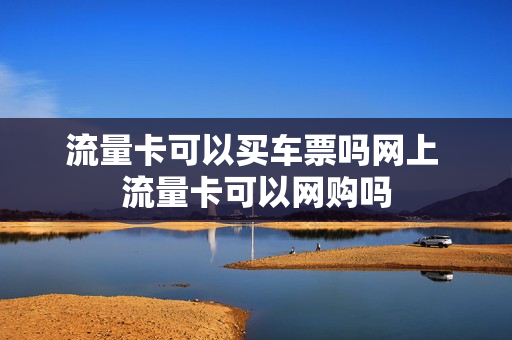 流量卡可以买车票吗网上 流量卡可以网购吗