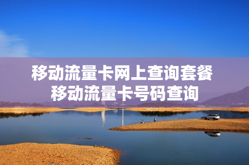 移动流量卡网上查询套餐 移动流量卡号码查询
