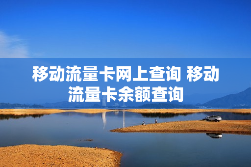 移动流量卡网上查询 移动流量卡余额查询