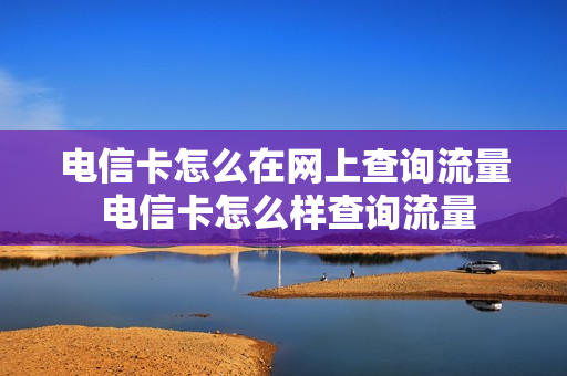 电信卡怎么在网上查询流量 电信卡怎么样查询流量