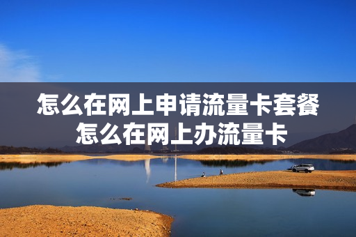 怎么在网上申请流量卡套餐 怎么在网上办流量卡