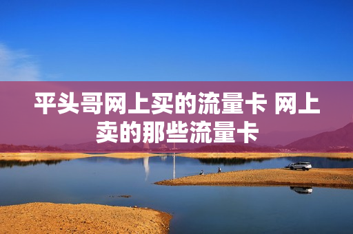 平头哥网上买的流量卡 网上卖的那些流量卡