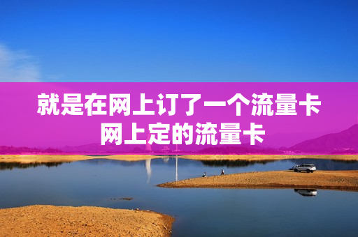 就是在网上订了一个流量卡 网上定的流量卡