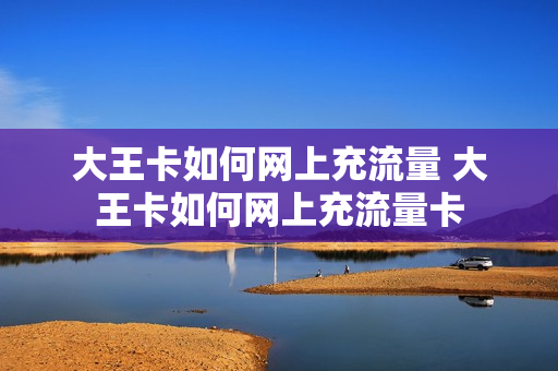 大王卡如何网上充流量 大王卡如何网上充流量卡