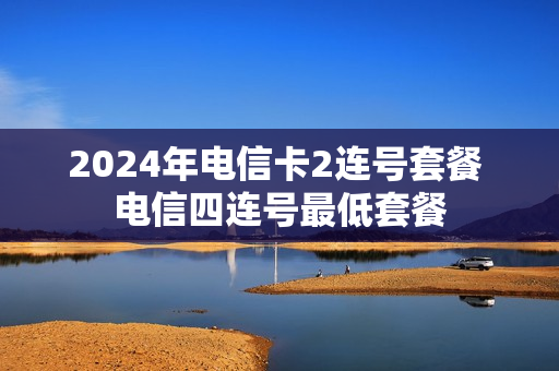 2024年电信卡2连号套餐 电信四连号最低套餐