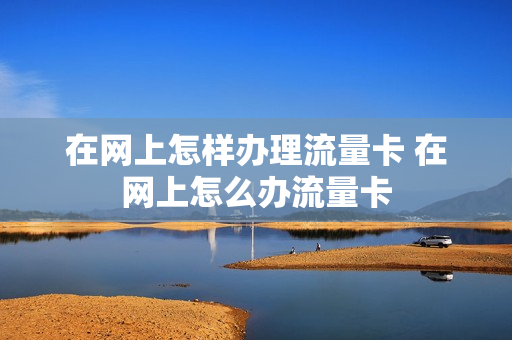 在网上怎样办理流量卡 在网上怎么办流量卡