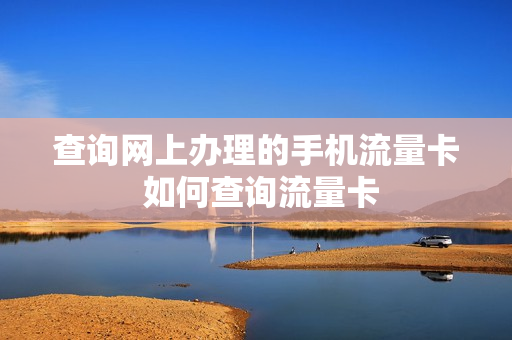 查询网上办理的手机流量卡 如何查询流量卡