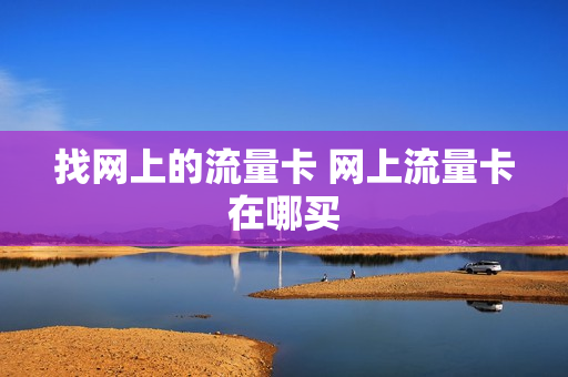 找网上的流量卡 网上流量卡在哪买