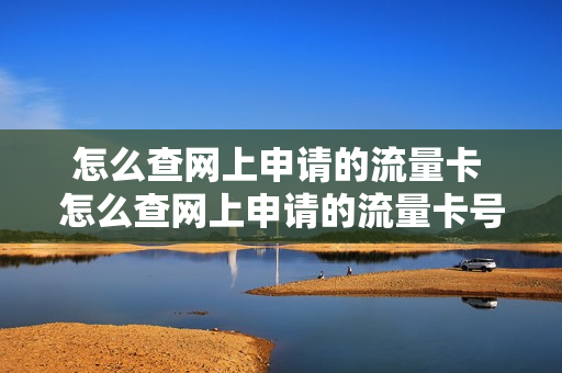 怎么查网上申请的流量卡 怎么查网上申请的流量卡号