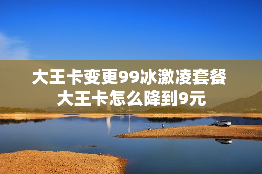 大王卡变更99冰激凌套餐 大王卡怎么降到9元