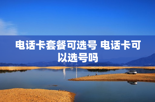 电话卡套餐可选号 电话卡可以选号吗