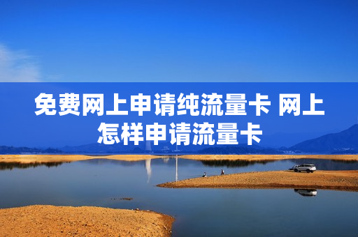免费网上申请纯流量卡 网上怎样申请流量卡