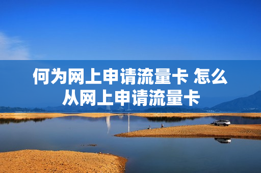 何为网上申请流量卡 怎么从网上申请流量卡