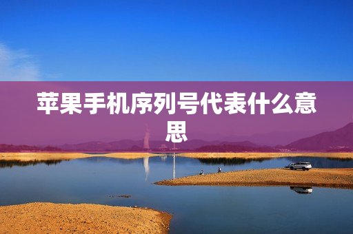 苹果手机序列号代表什么意思