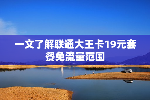 一文了解联通大王卡19元套餐免流量范围