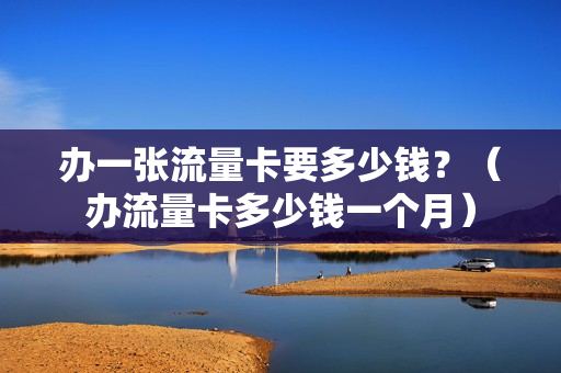 办一张流量卡要多少钱？（办流量卡多少钱一个月）