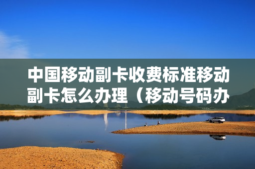 中国移动副卡收费标准移动副卡怎么办理（移动号码办理副卡收费吗）