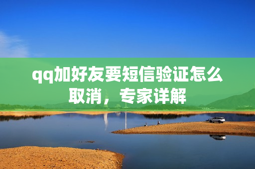 qq加好友要短信验证怎么取消，专家详解