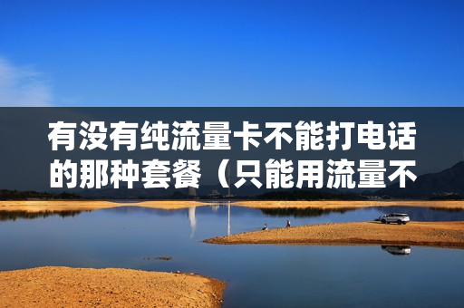 有没有纯流量卡不能打电话的那种套餐（只能用流量不能打电话的流量卡）