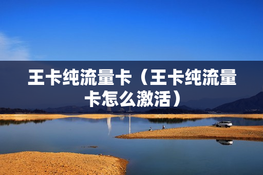 王卡纯流量卡（王卡纯流量卡怎么激活）
