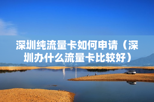 深圳纯流量卡如何申请（深圳办什么流量卡比较好）