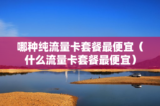 哪种纯流量卡套餐最便宜（什么流量卡套餐最便宜）