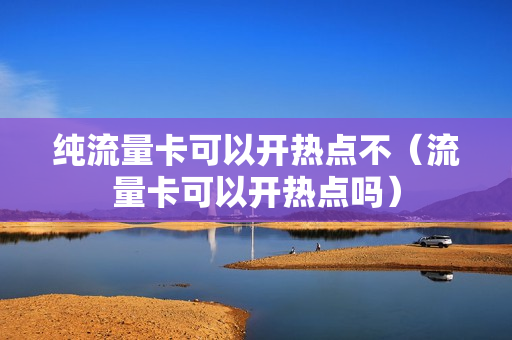 纯流量卡可以开热点不（流量卡可以开热点吗）