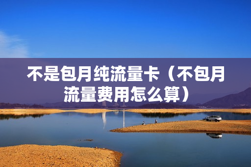 不是包月纯流量卡（不包月流量费用怎么算）